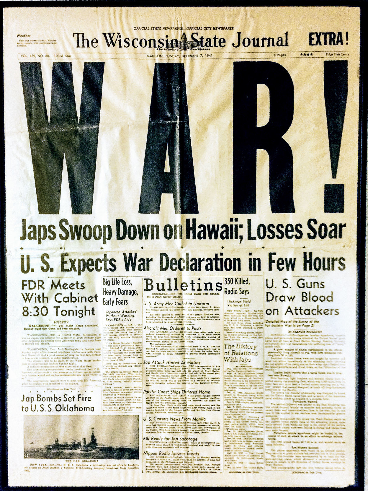 WSJ War extra